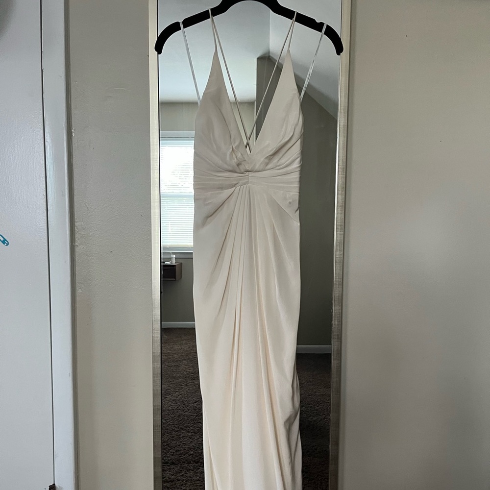 Zimmerman white pleated dress, never worn.